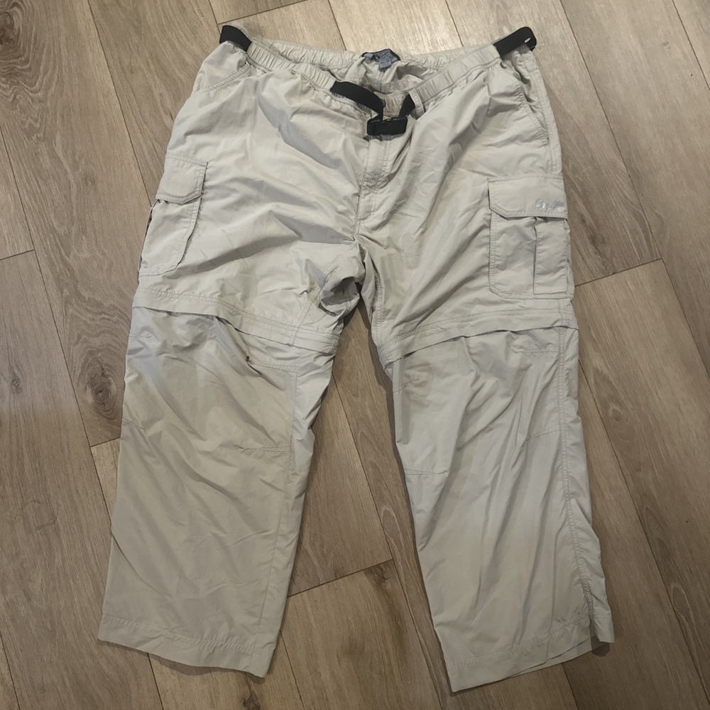 Gander Mountain Guide‎ Series Men's Khaki Convertible Pants 3XL Packable Outdoor